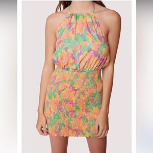 LOST + WANDER Eternal Lights Mini Dress